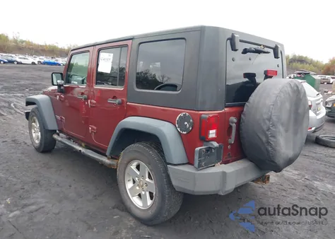2008 Jeep Wrangler Unlimited Rubicon from USA, damaged, VIN 1J4GA691X8L625827